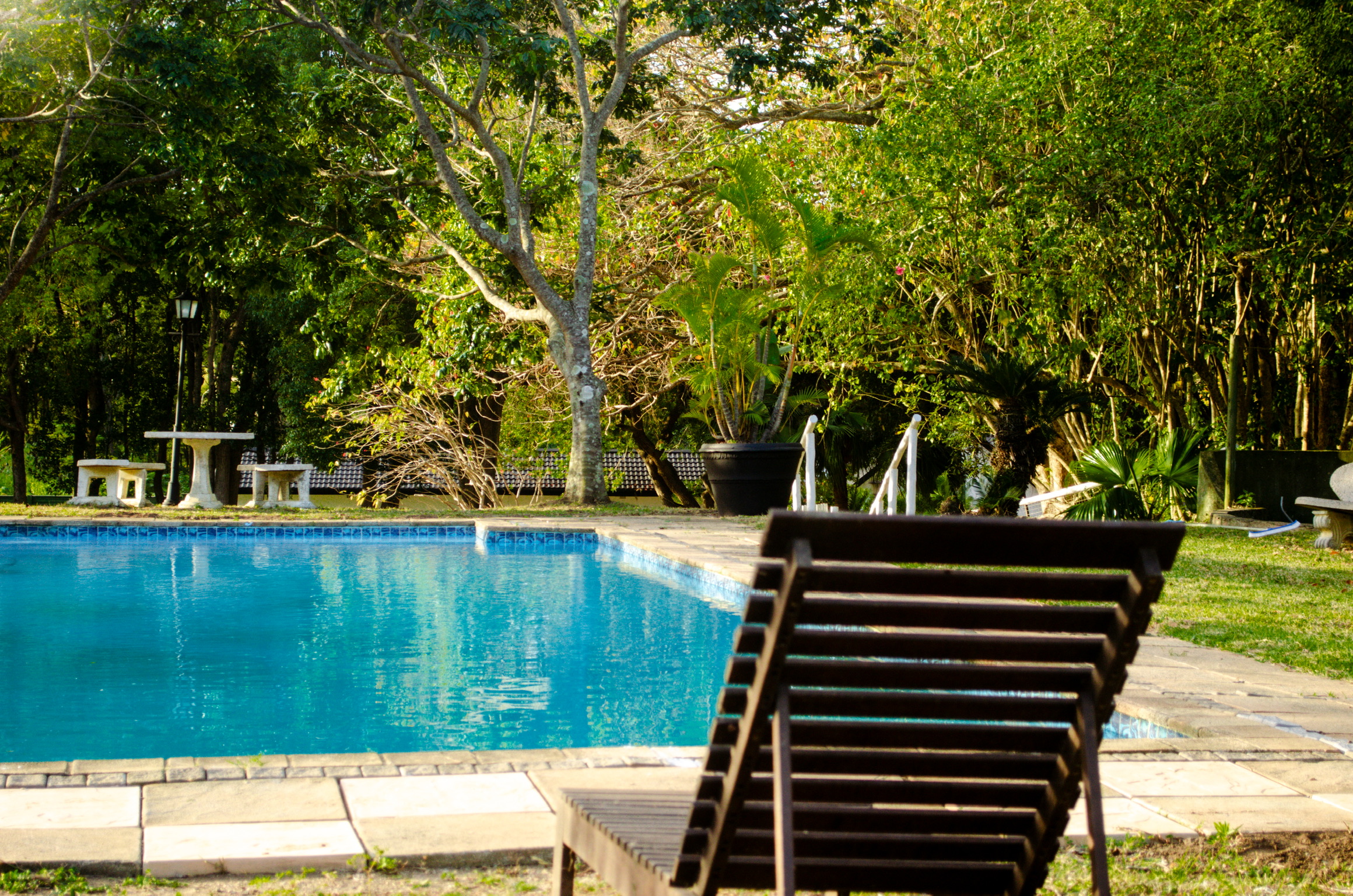 Grounds and pool area